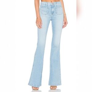 J BRAND DEMI HIGH RISE PATCHED POCKET FLARE JEANS SIZE 24 "NWT"